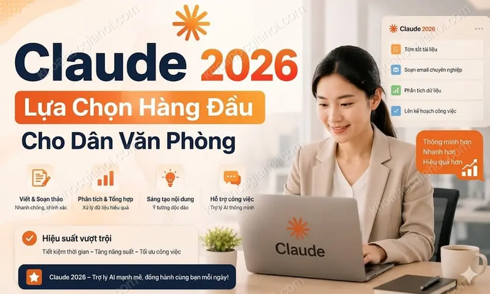 Khóa Học Claude AI – Lựa Chọn Hàng Đầu Cho Dân Văn Phòng 2026