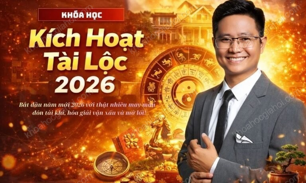 Khóa Học Kích Hoạt Tài Lộc 2026 Cùng Phạm Minh Hoàng