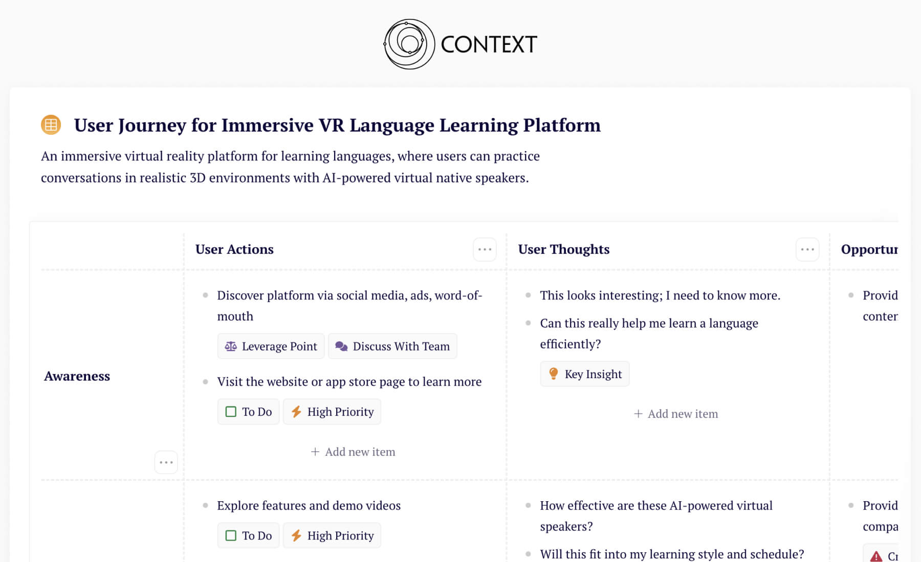 Virtual Reality Language Learning