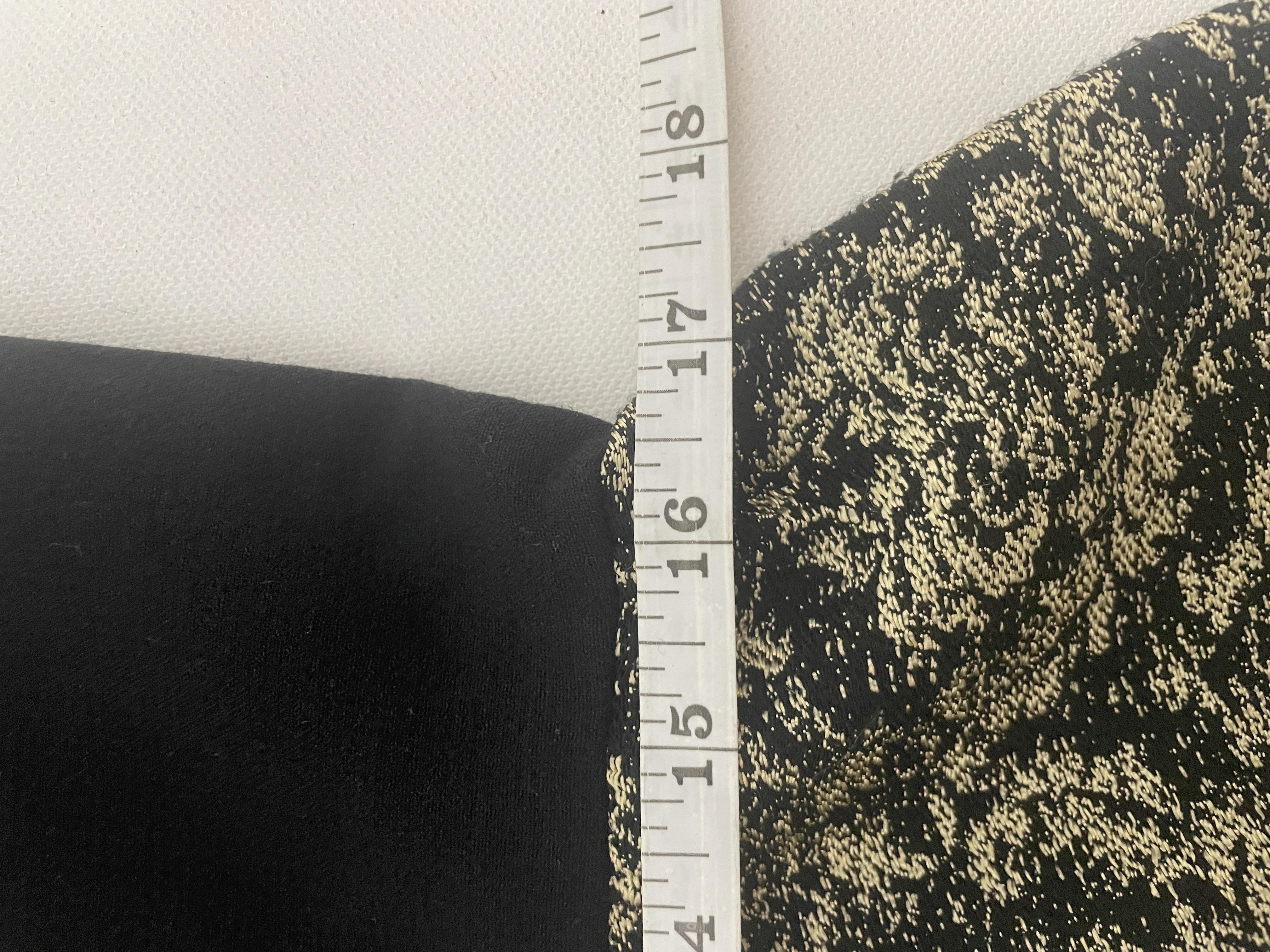 LOFT Black & Gold Metallic Jacquard Damask Sheath Cocktail Dress picture 5