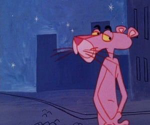 pink panther chilling 