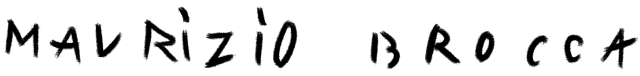 Maurizio Brocca Signature