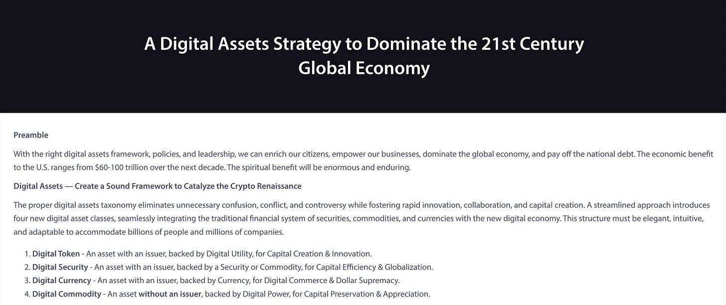 Digital Assets Stragegy