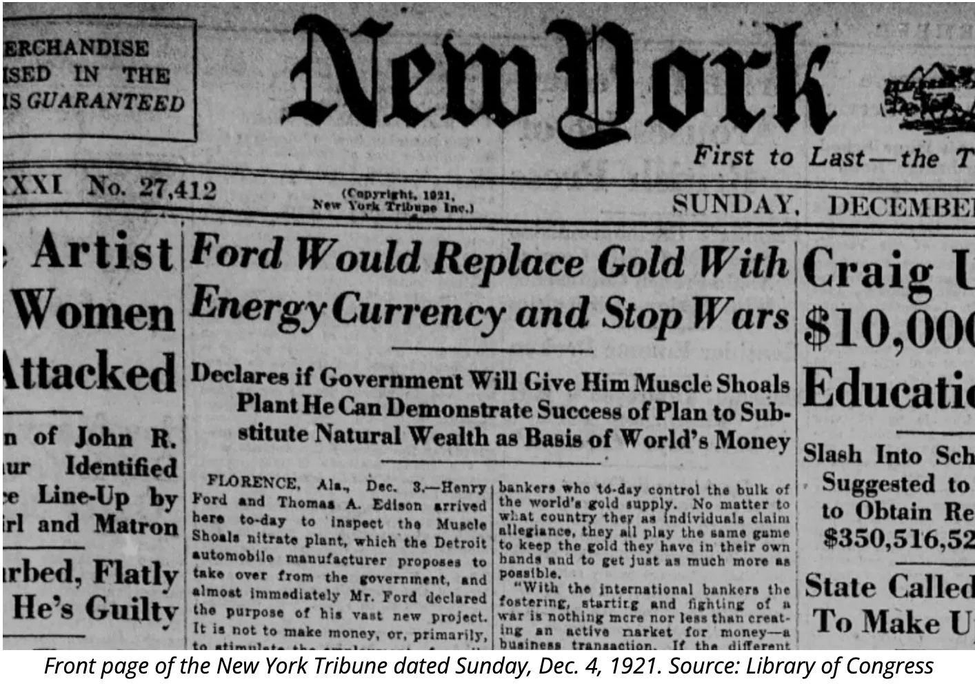 Ford Energy Currency