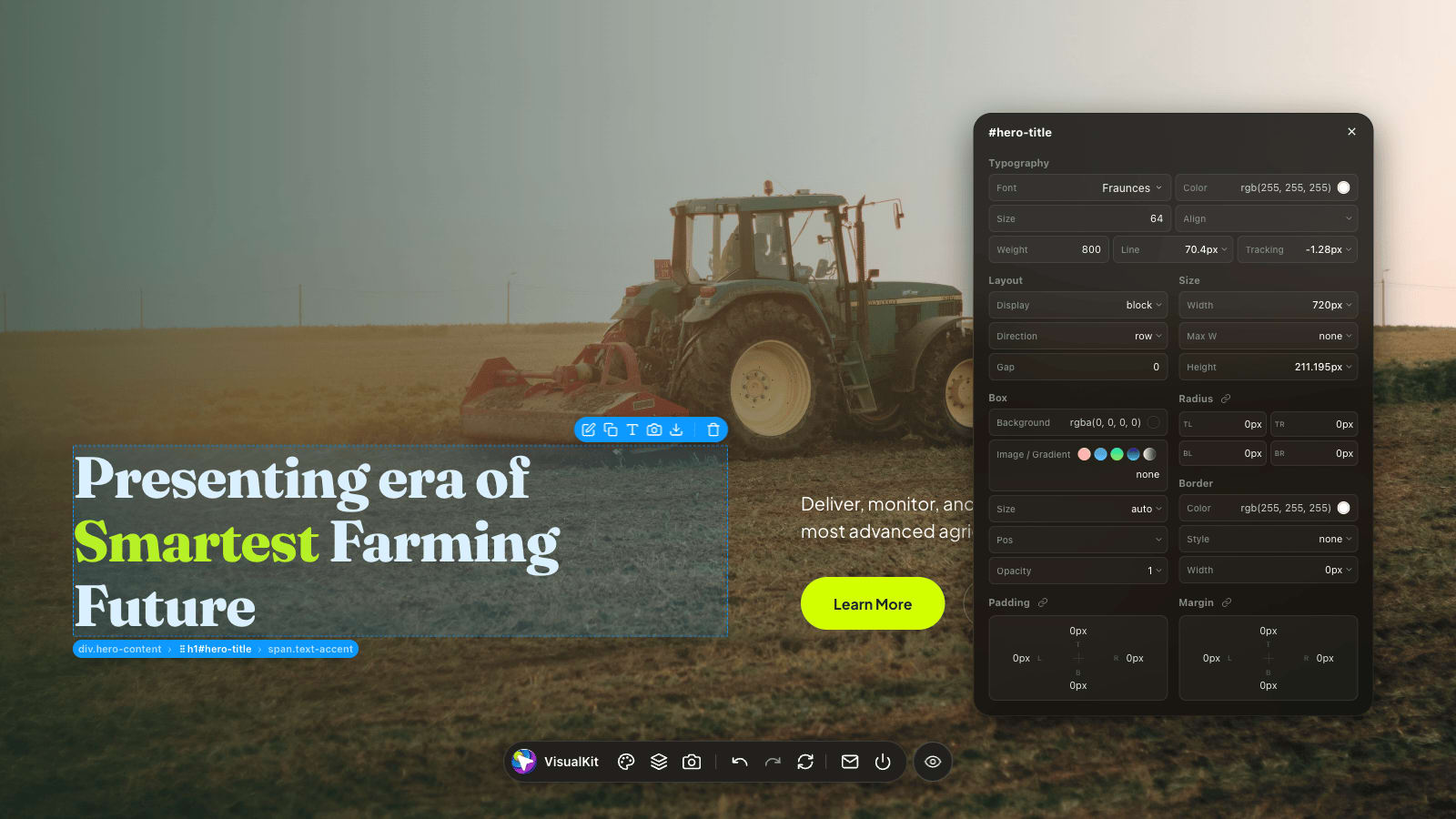 VisualKit preview