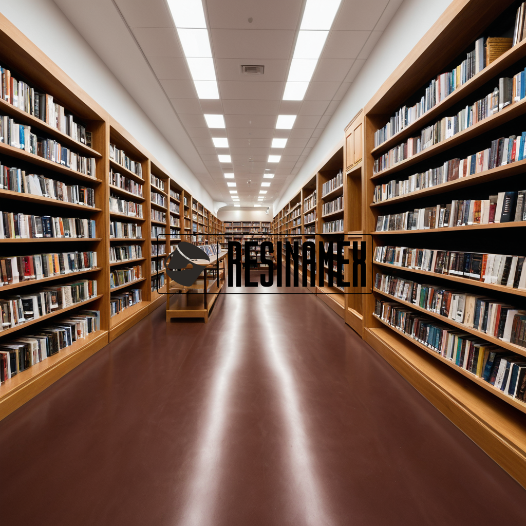 Instalación de Pisos Epóxicos para Tiendas de Libros en León Guanajuato por RESINAMEX