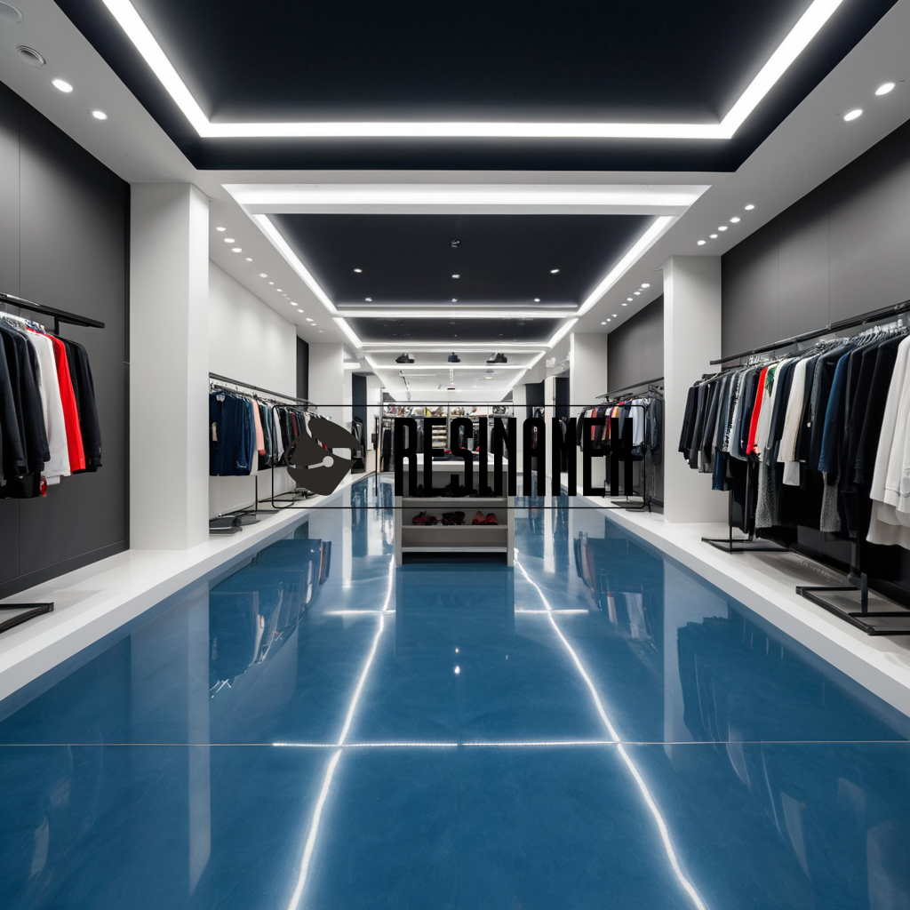 Instalación de Pisos Epóxicos para Tiendas Ropa en León Guanajuato por RESINAMEX