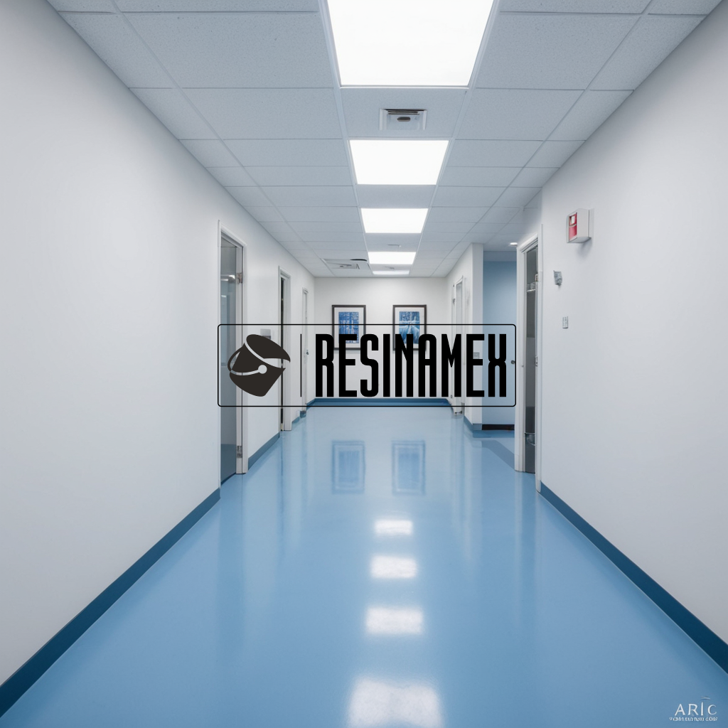 Instalación de Pisos Epóxicos para Clínicas de Medicina del Enfermedad Crónica en León Guanajuato por RESINAMEX