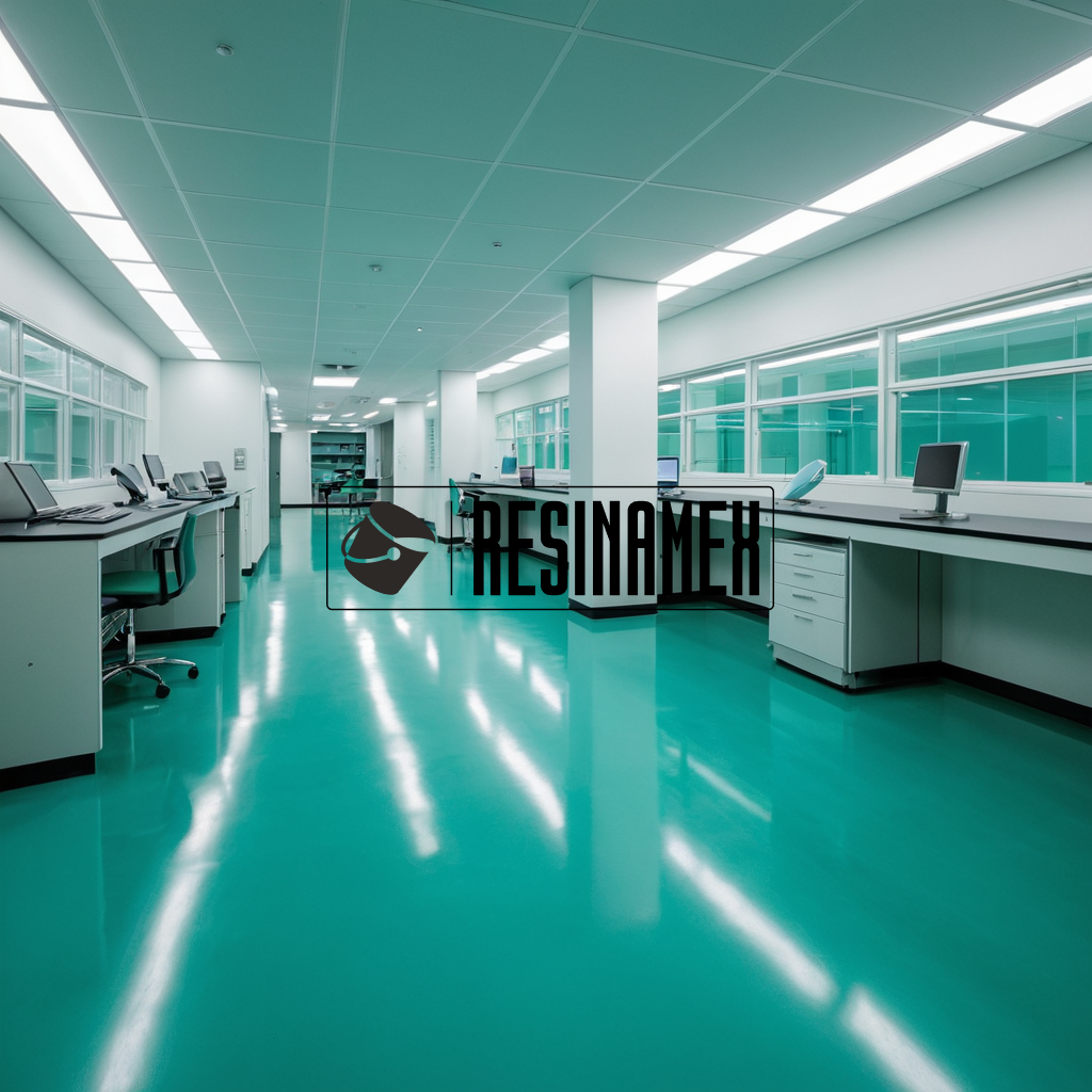 Instalación de Pisos Epóxicos para Centros de Investigación de Biología Computacional en León Guanajuato por RESINAMEX