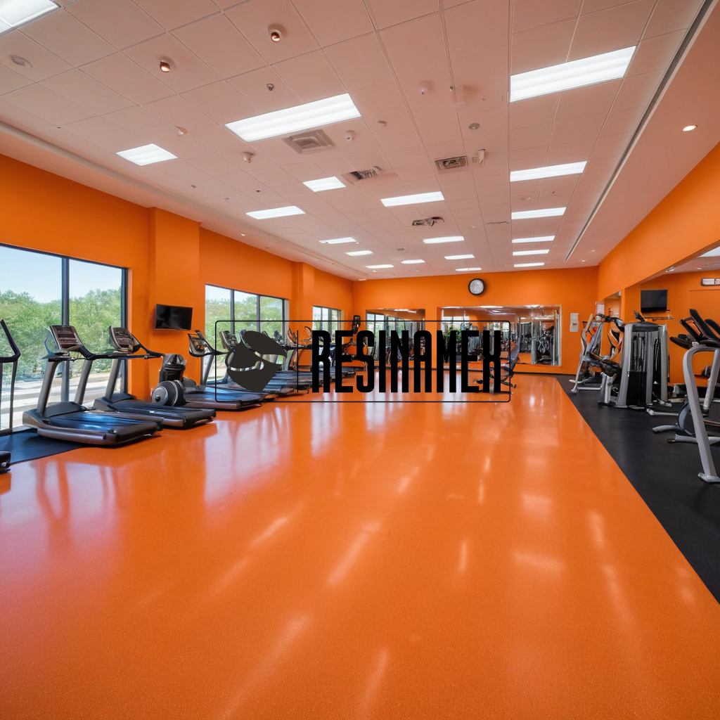 Instalación de Pisos Epóxicos en Centros de Fitness en León Guanajuato por RESINAMEX