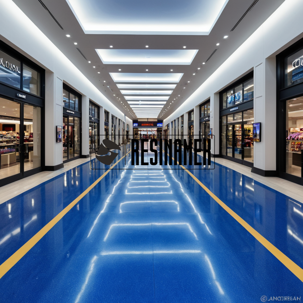 Instalación de Pisos Epóxicos para Centros Comerciales en León Guanajuato por RESINAMEX