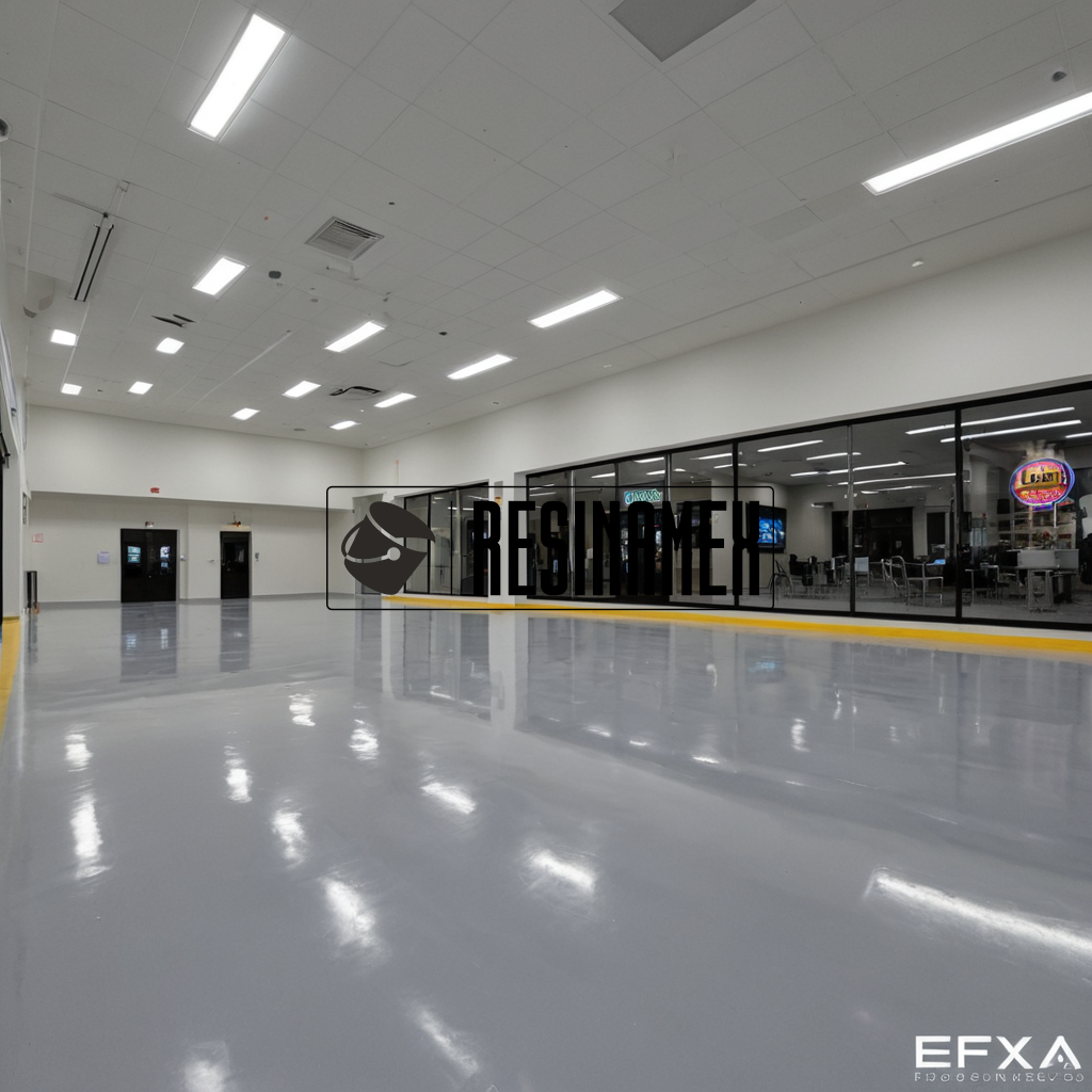 Instalación de Pisos Epóxicos Para Centros de Convenencias en Léon Guanajuato por RESINAMEX