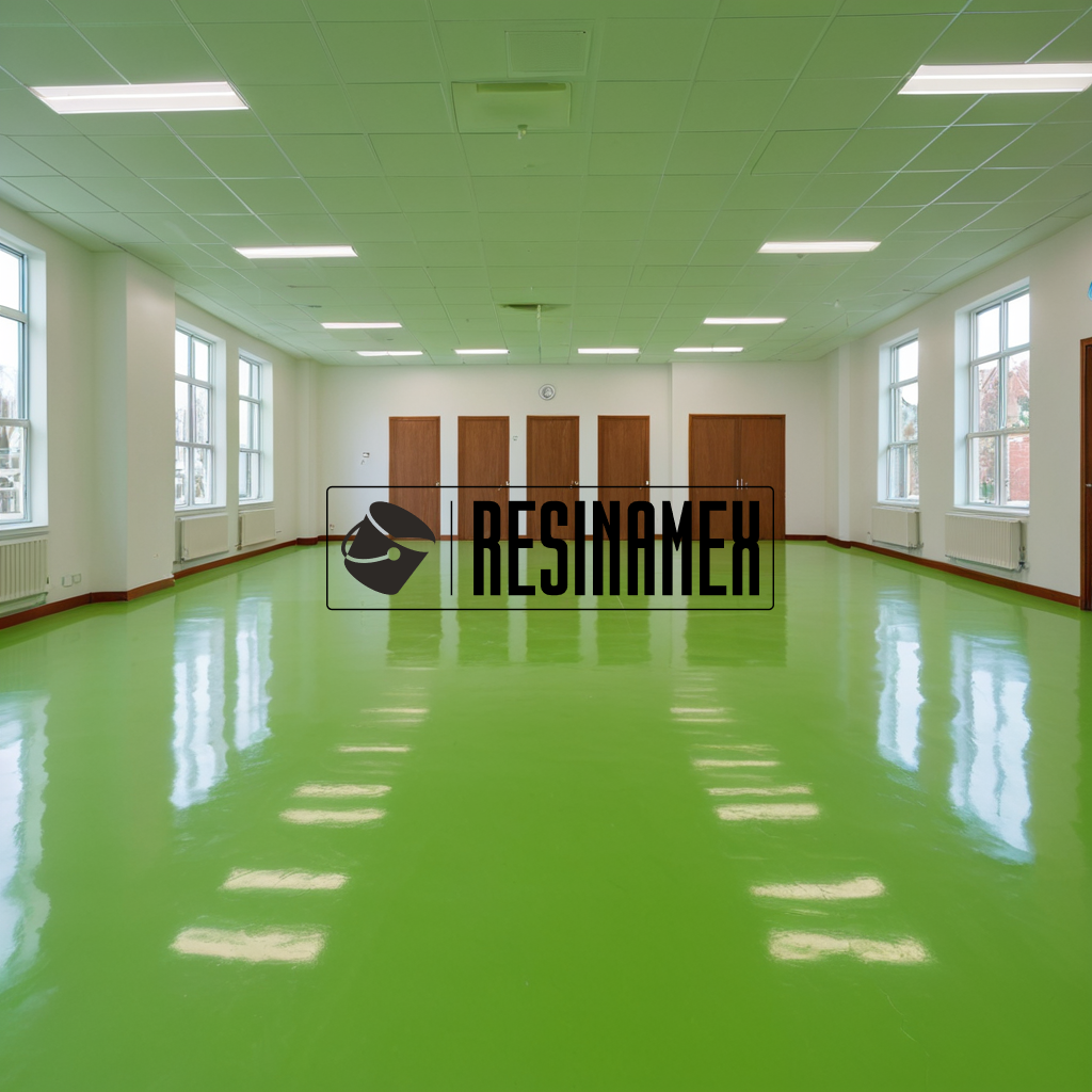 Instalación de Pisos Epoxicos para Escuelas de Danza en León Guanajuato por RESINAMEX