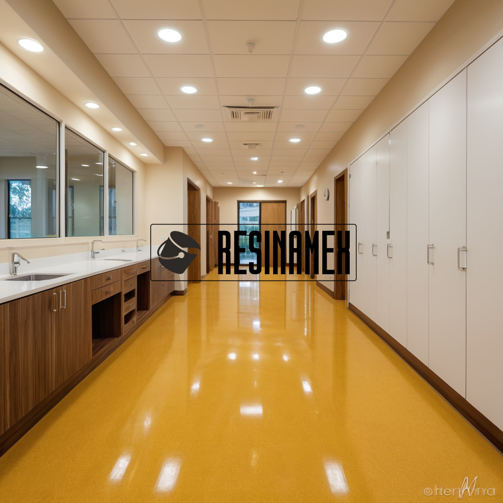 Instalación de Pisos Epoxicos para Clínicas de Medicina Alternativa en León Guanajuato por RESINAMEX