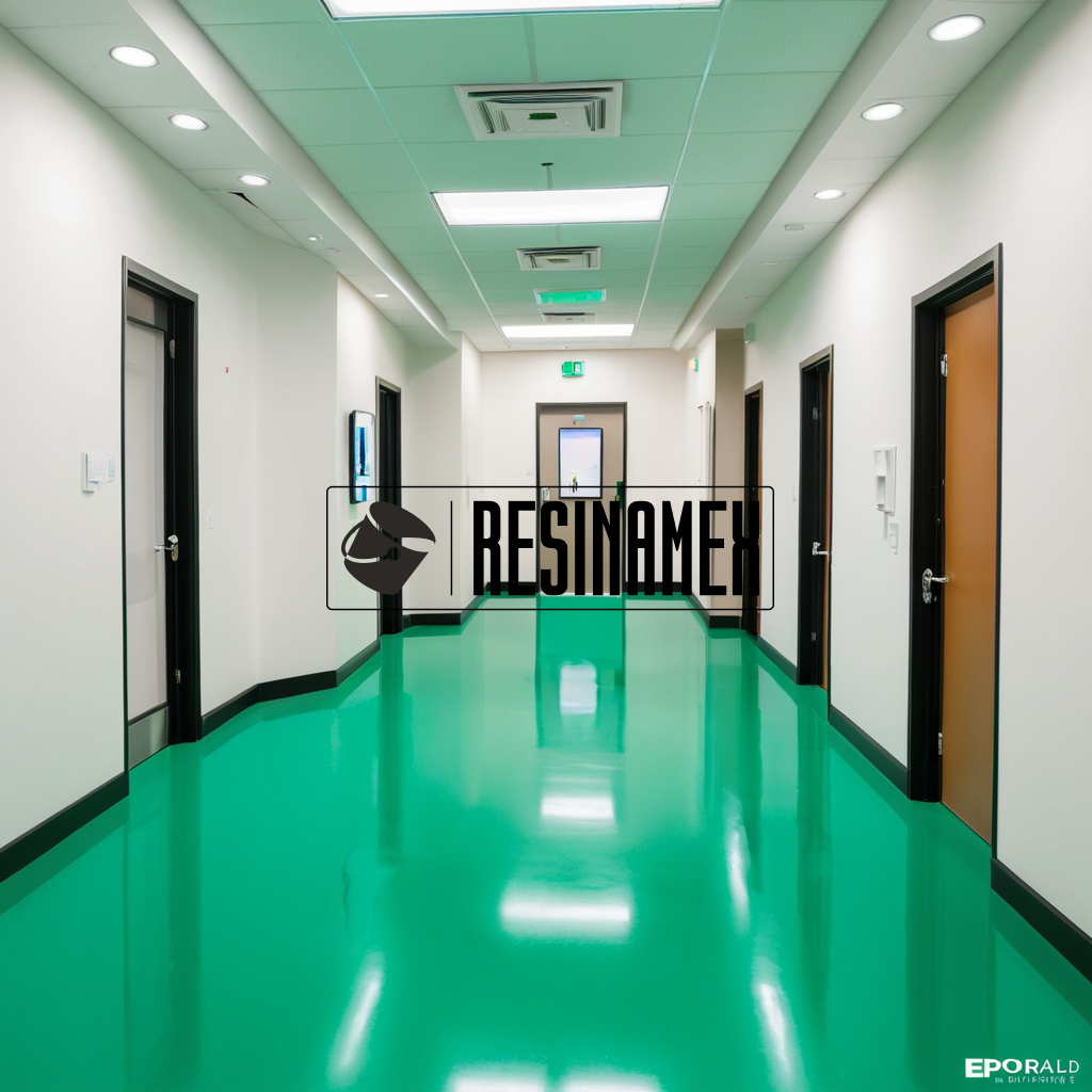 Instalación de Pisos Epoxicos para Centros de Telemedicina en León Guanajuato por RESINAMEX