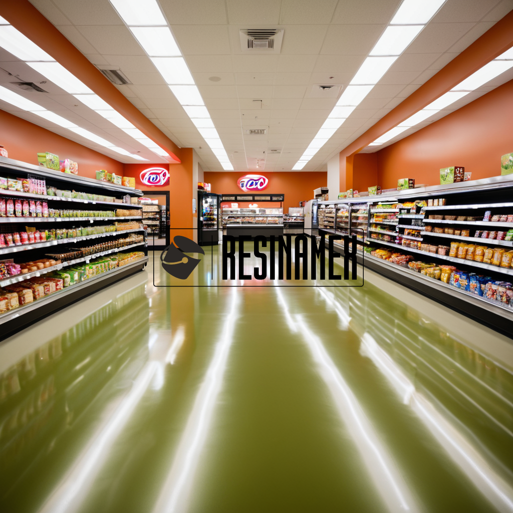 Instalación de Pisos Epóxicos para Centros Comerciales Alimenticios en León Guanajuato por RESINAMEX