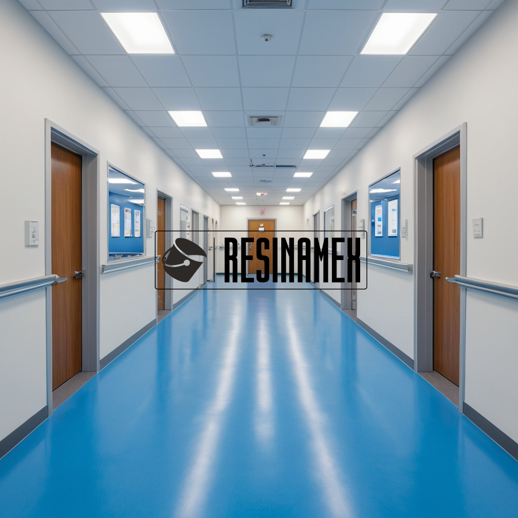 Instalación de Pisos Epóxicos para Hospitales en Monterrey Nuevo León por RESINAMEX
