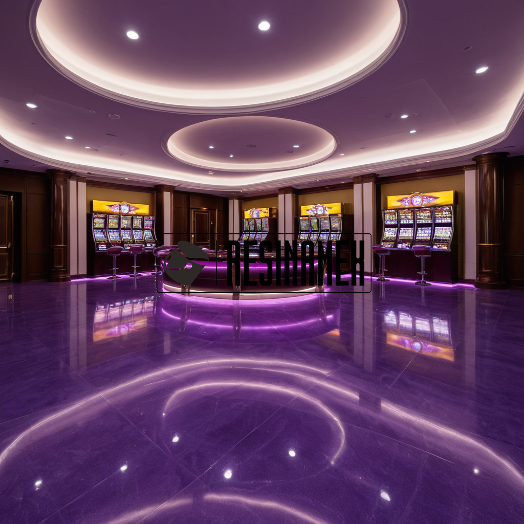 Instalación de Pisos Epóxicos para Casinos en León Guanajuato por RESINAMEX