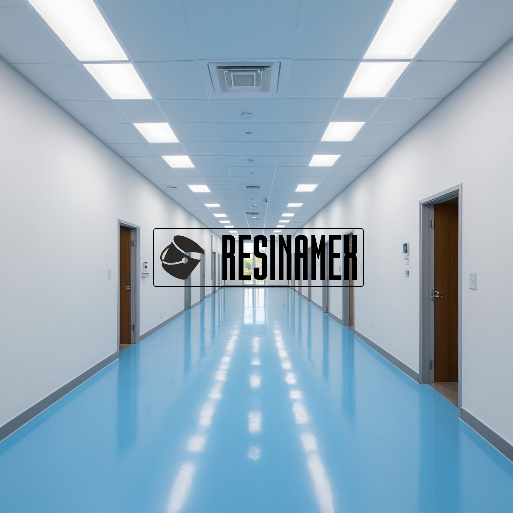 Instalación de Pisos Epoxicos para Clínicas de Medicina del Enfermedad Autoinmune en León Guanajuato por RESINAMEX