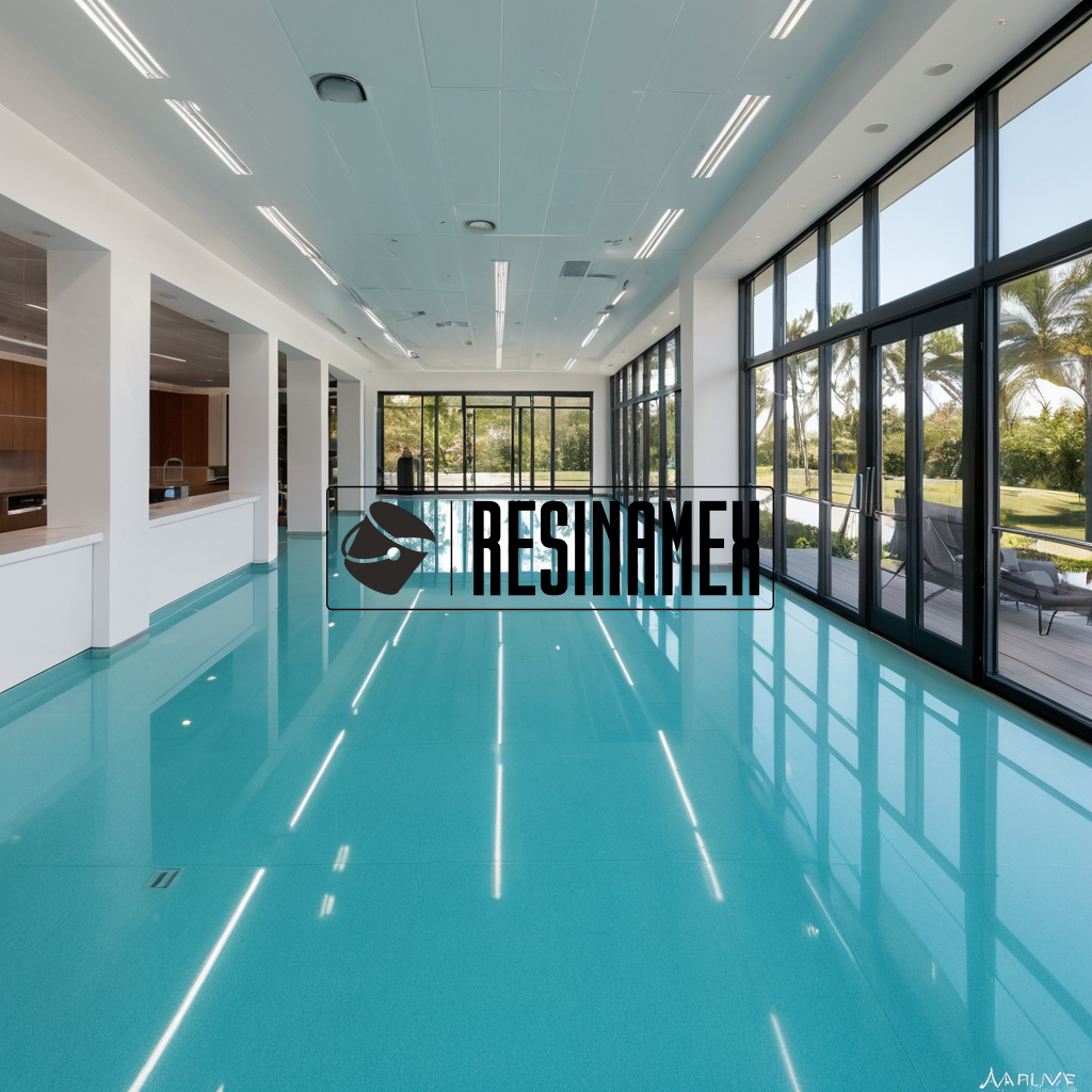 Instalación de Pisos Epoxicos para Zonas de Actividades Recreativas al Aire Libre Técnicas en León Guanajuato por RESINAMEX
