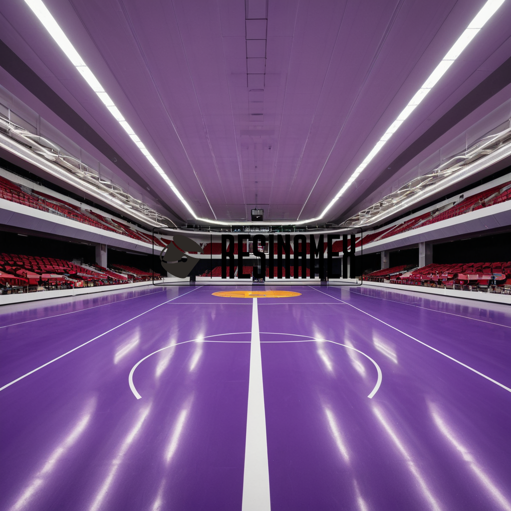 Instalación de Pisos Epoxicos en Estadios Deportivos en León Guanajuato por RESINAMEX