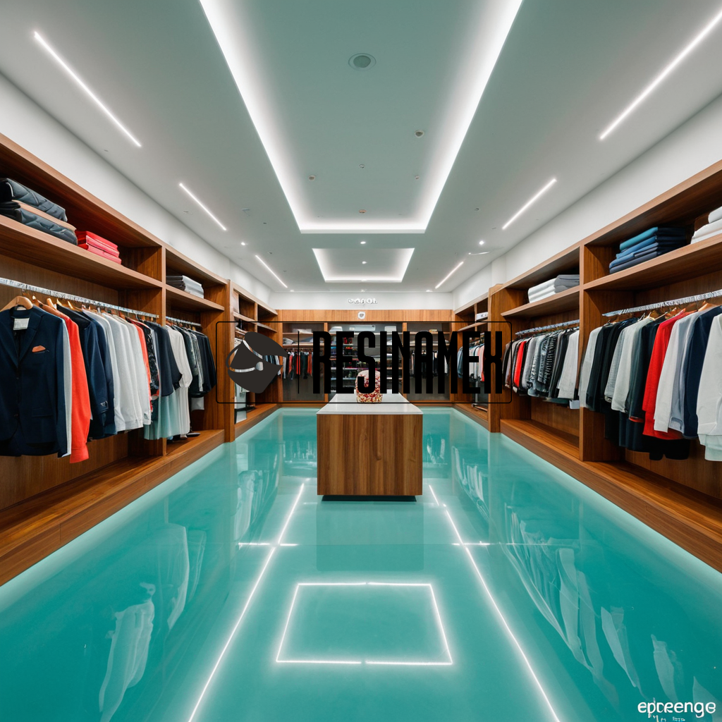 Instalación de Pisos Epóxicos para Tiendas de Ropa en León Guanajuato por RESINAMEX