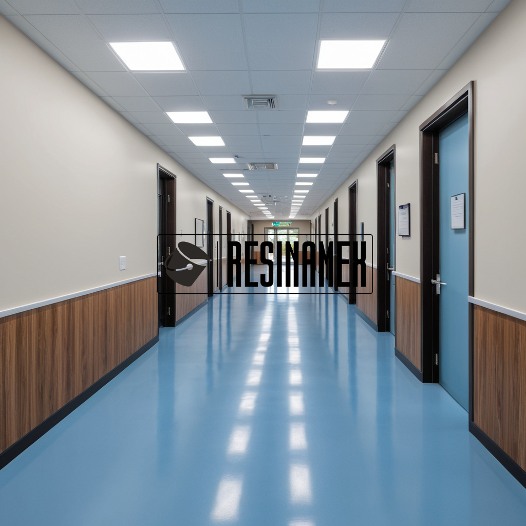 Instalación de Pisos Epóxicos para Clínicas de Medicina del Enfermedad Infecciosa en León Guanajuato por RESINAMEX