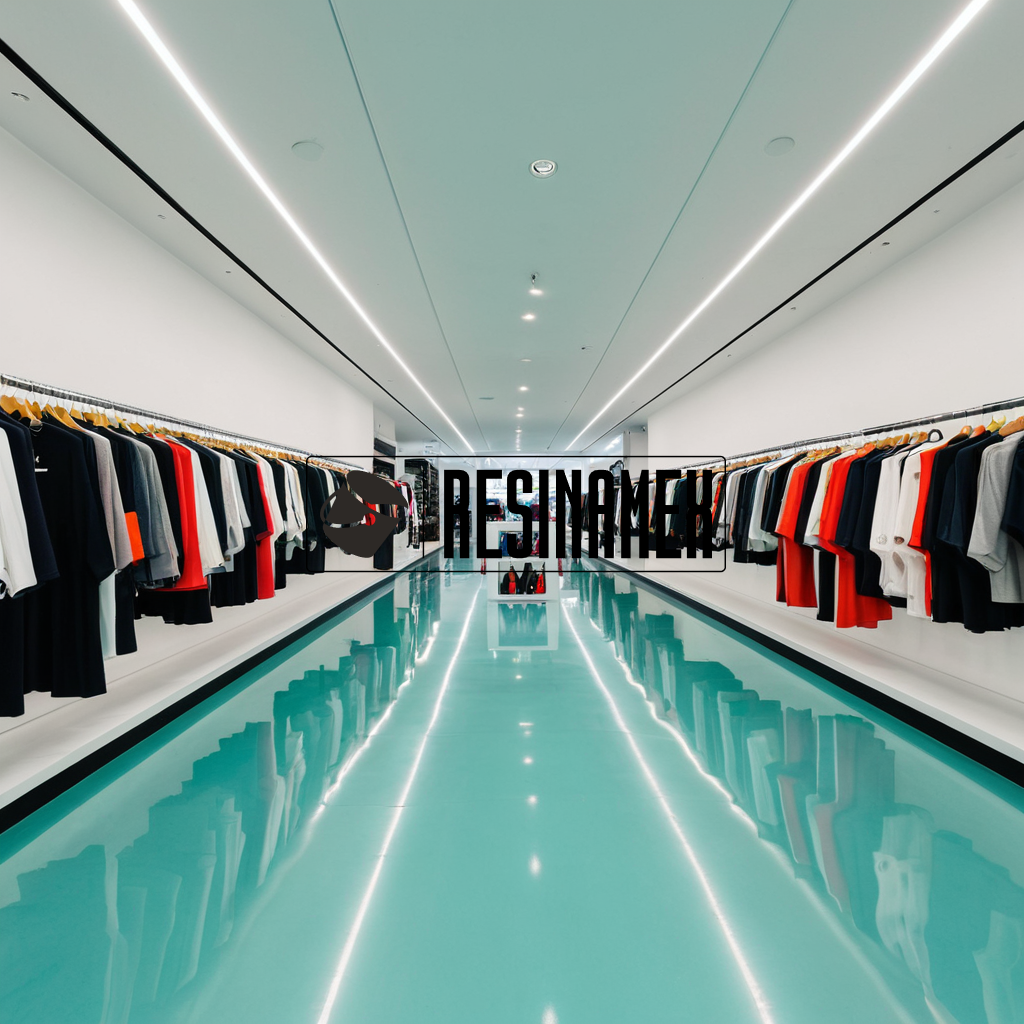 Instalación de Pisos Epóxicos para Tiendas de Ropa en León Guanajuato por RESINAMEX