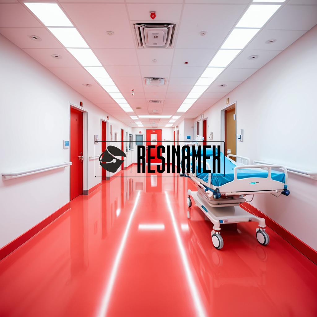 Instalación de Pisos Epoxicos para Hospitales Neonatales en León Guanajuato por RESINAMEX
