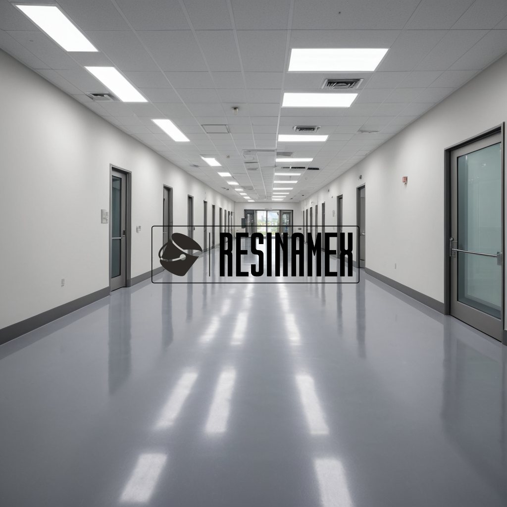 Instalación de Pisos Epóxicos para Clínicas de Medicina del Cáncer en León Guanajuato por RESINAMEX