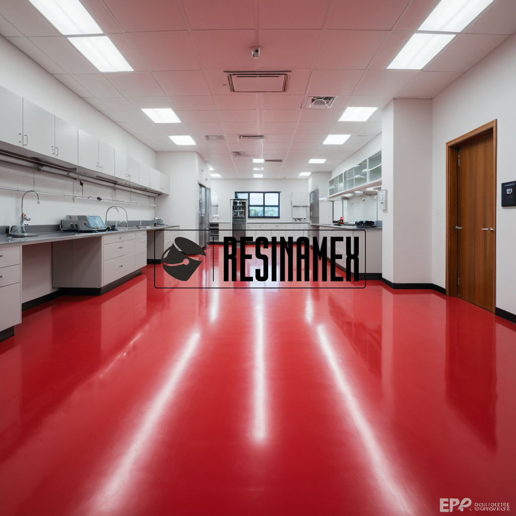 Instalación de Pisos Epóxicos para Laboratorios en León Guanajuato por RESINAMEX
