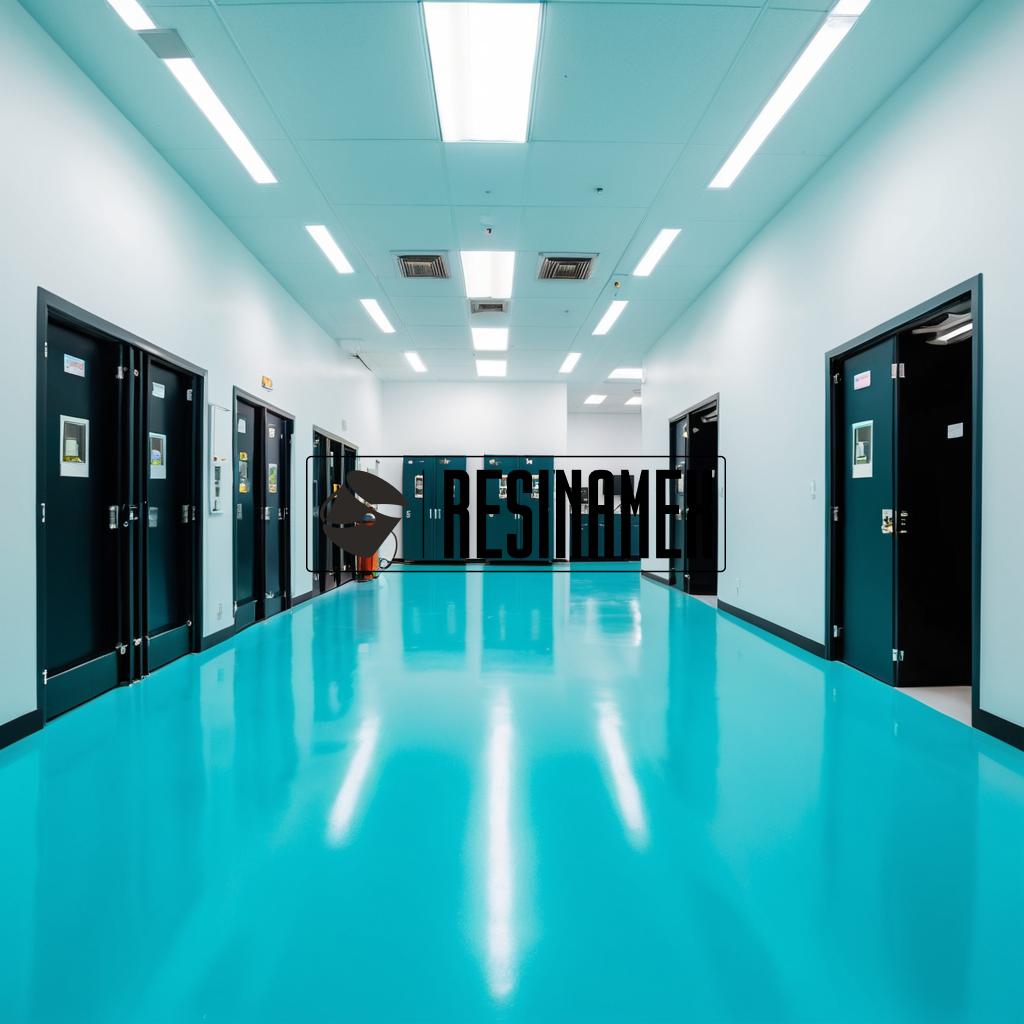 Instalación de Pisos Epóxicos para Empresas de Mantenimiento de Equipos Eléctricos en León Guanajuato por RESINAMEX