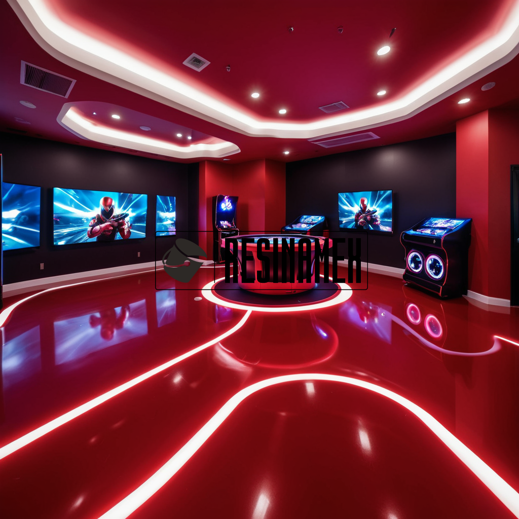 Instalación de Pisos Epóxicos para Centros Comerciales de Juegos y Entretenimiento en León Guanajuato por RESINAMEX