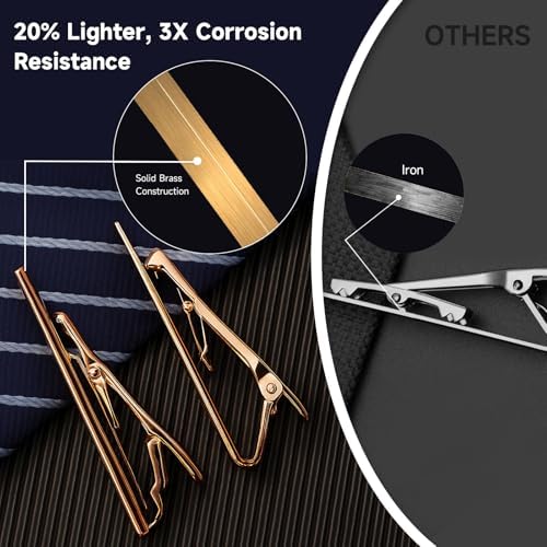 Vue 3 de Barrettes De Cravate Homme