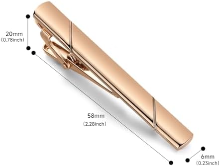 Vue 4 de Barrettes De Cravate Homme