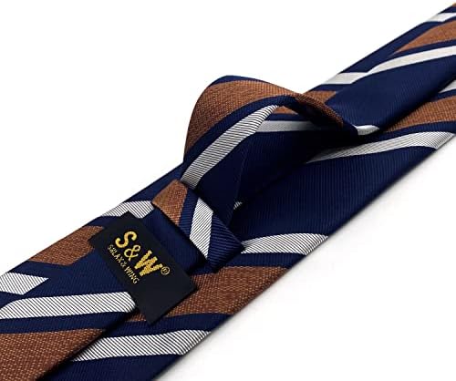 Vue 4 de Cravates Rayees Pour Hommes