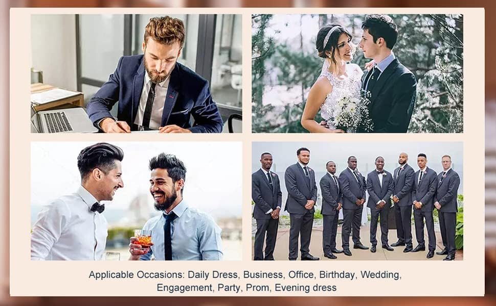 Vue 7 de Cravate Homme Paisley Cravates