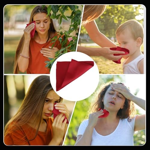 Vue 6 de Soie Mouchoir De Poche