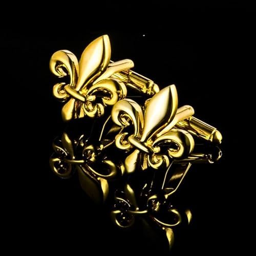 Vue 5 de Bouton De Manchette Fleur