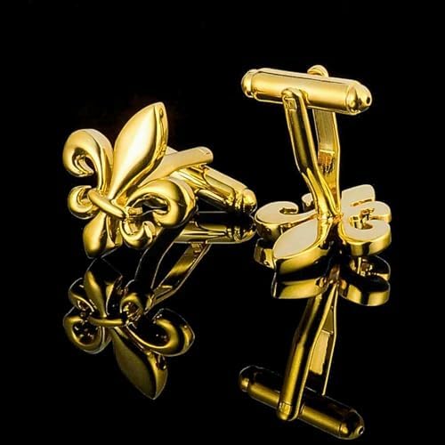 Vue 6 de Bouton De Manchette Fleur