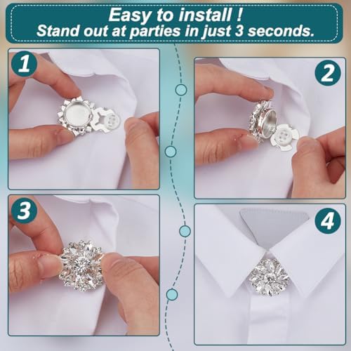 Vue 3 de Fingerinspire Pcs Boutons De