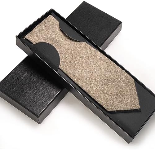 Vue 3 de Cravate Homme Laine Et