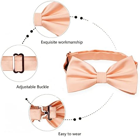 Vue 4 de Ensemble Noeud Papillon Mouchoir