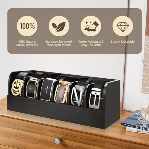 Vue 3 de Tegove Rangement Ceintureorganiseur De