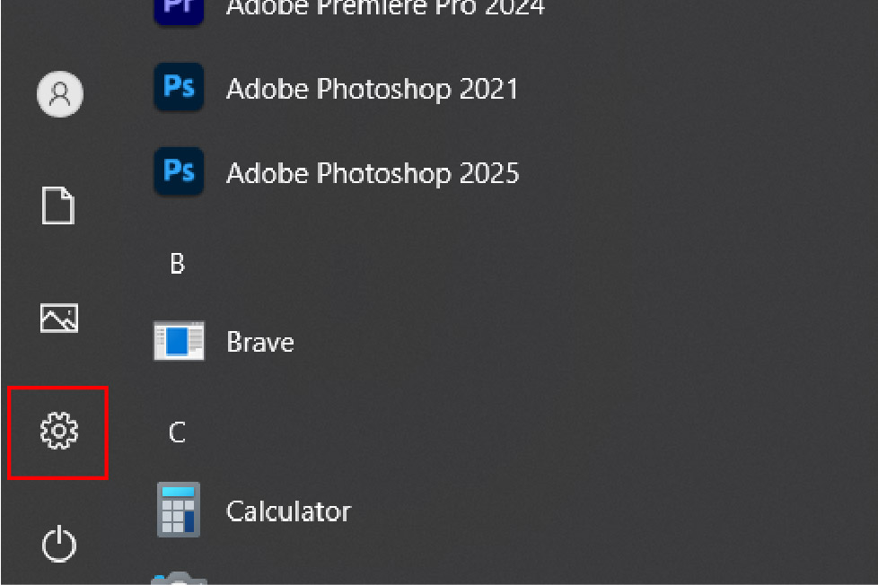 Bước 2: Tại giao diện chính của Settings, anh em tìm và nhấp chọn mục ...