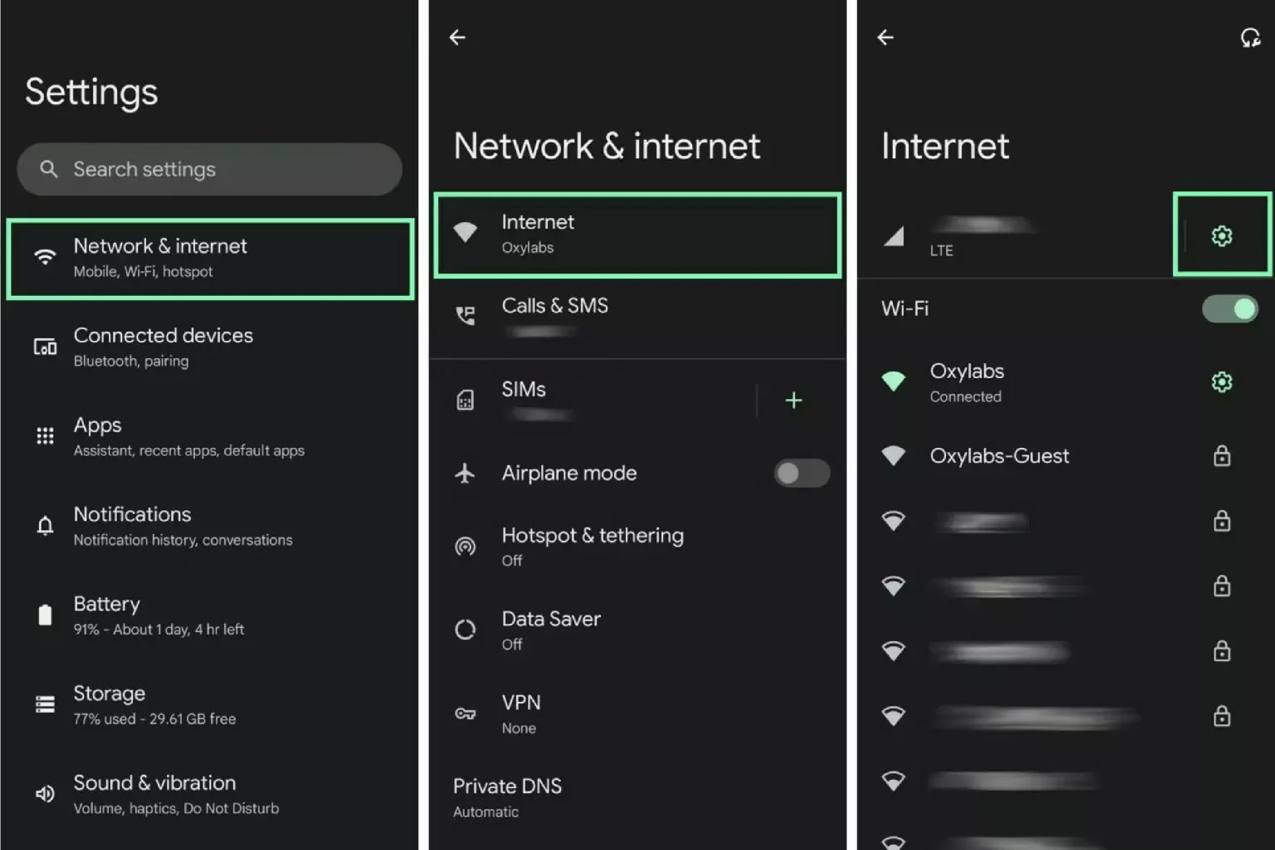 Xem Proxy tr&ecirc;n Android