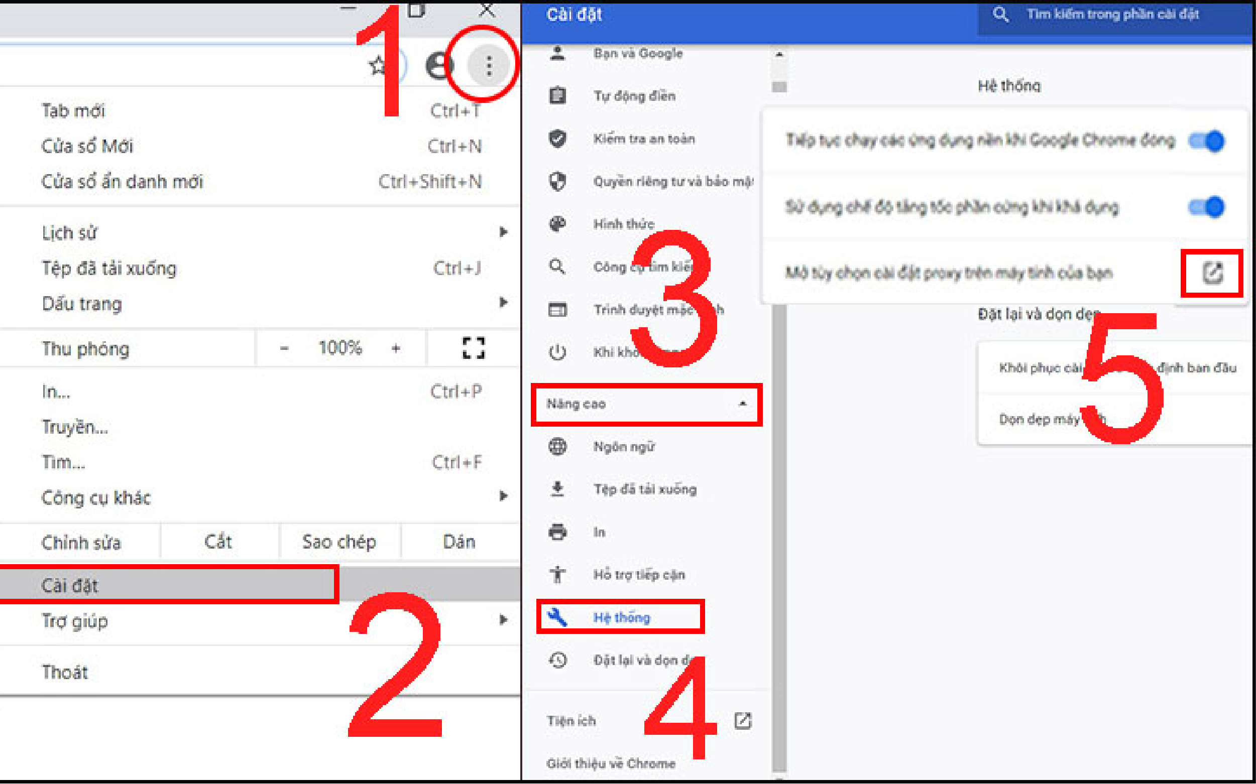 Kiểm tra proxy tr&ecirc;n tr&igrave;nh duyệt