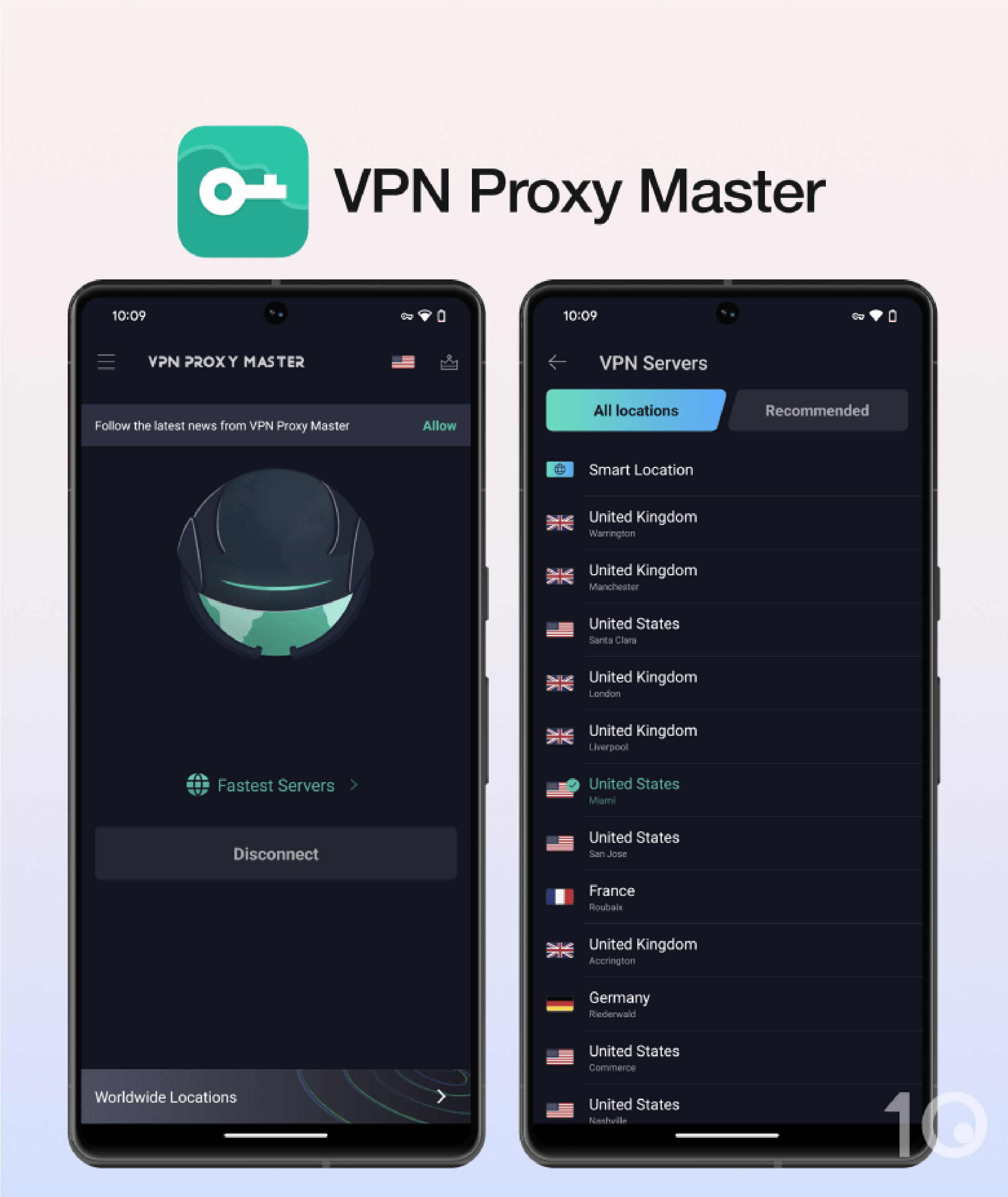 Phần mềm vpn proxy master tr&ecirc;n điện thoại