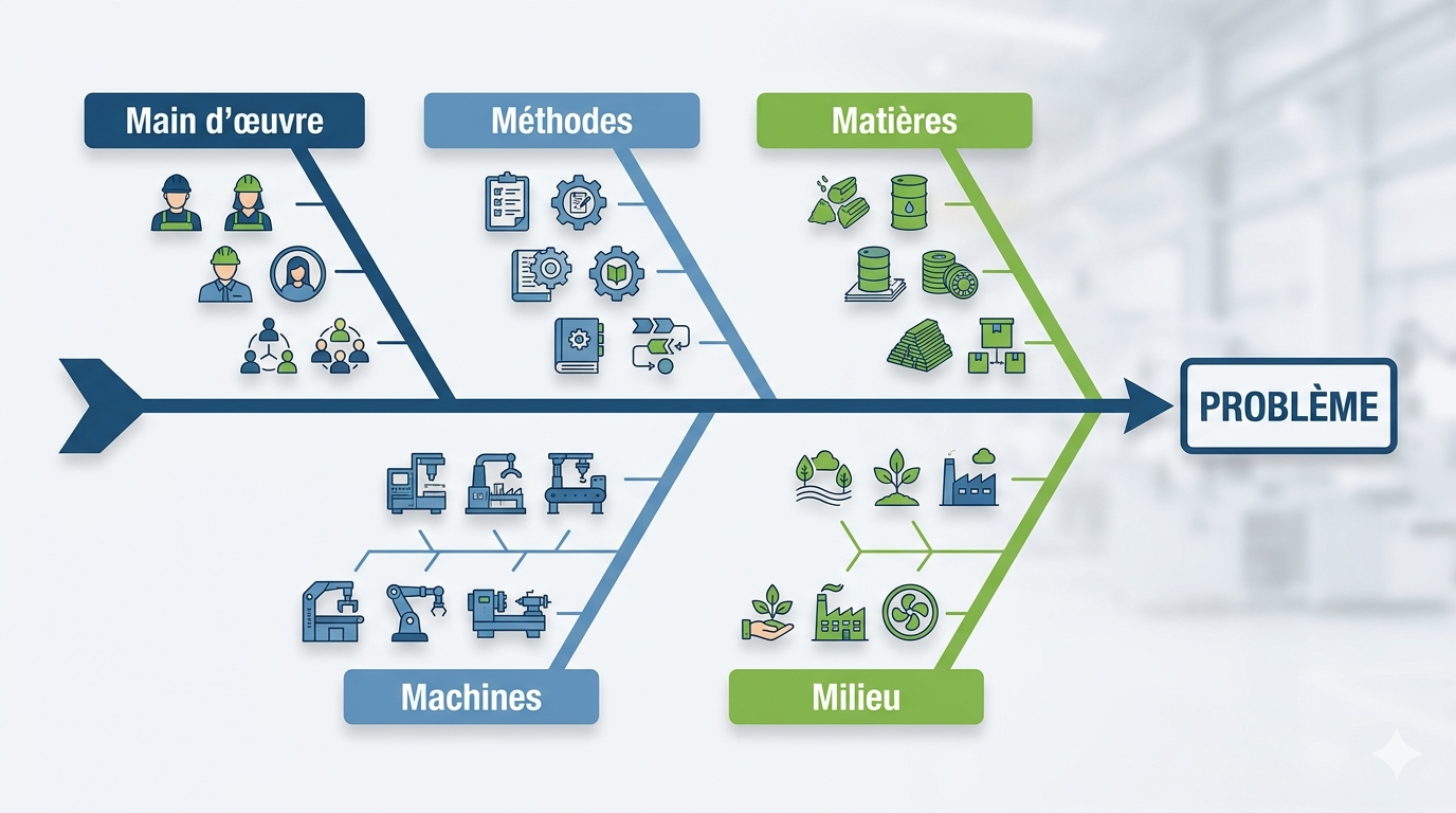 Comment faire un diagramme d’Ishikawa : guide complet avec exemples