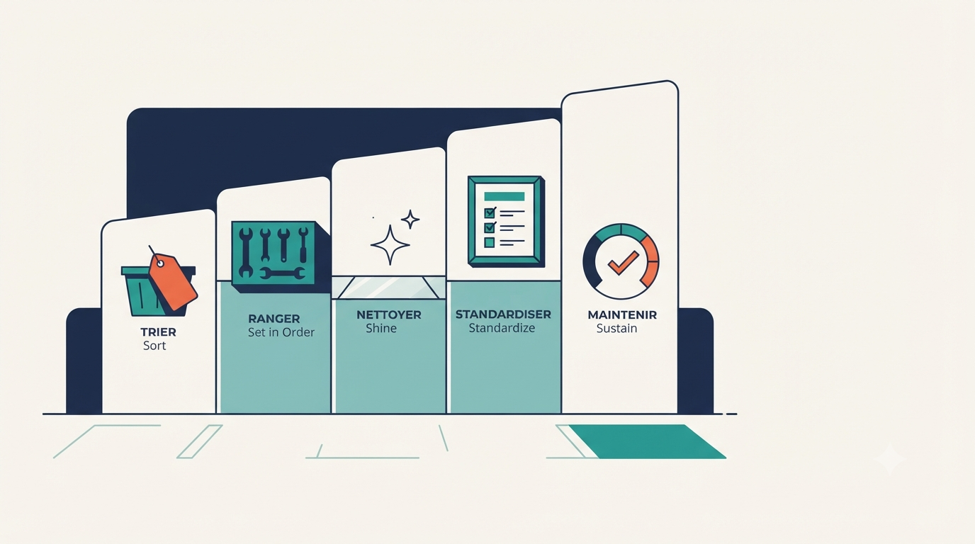 Méthode 5S : guide complet pour la déployer en entreprise